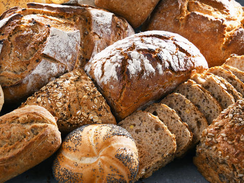 Verschiedene Brotsorten