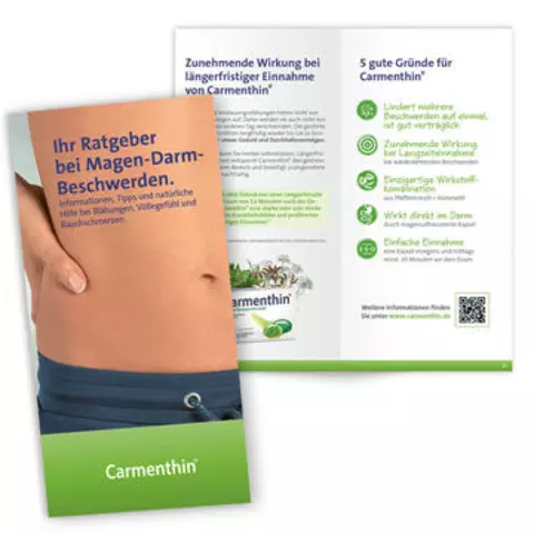 Ratgeber bei Magen-Darm-Beschwerden von Carmenthin®